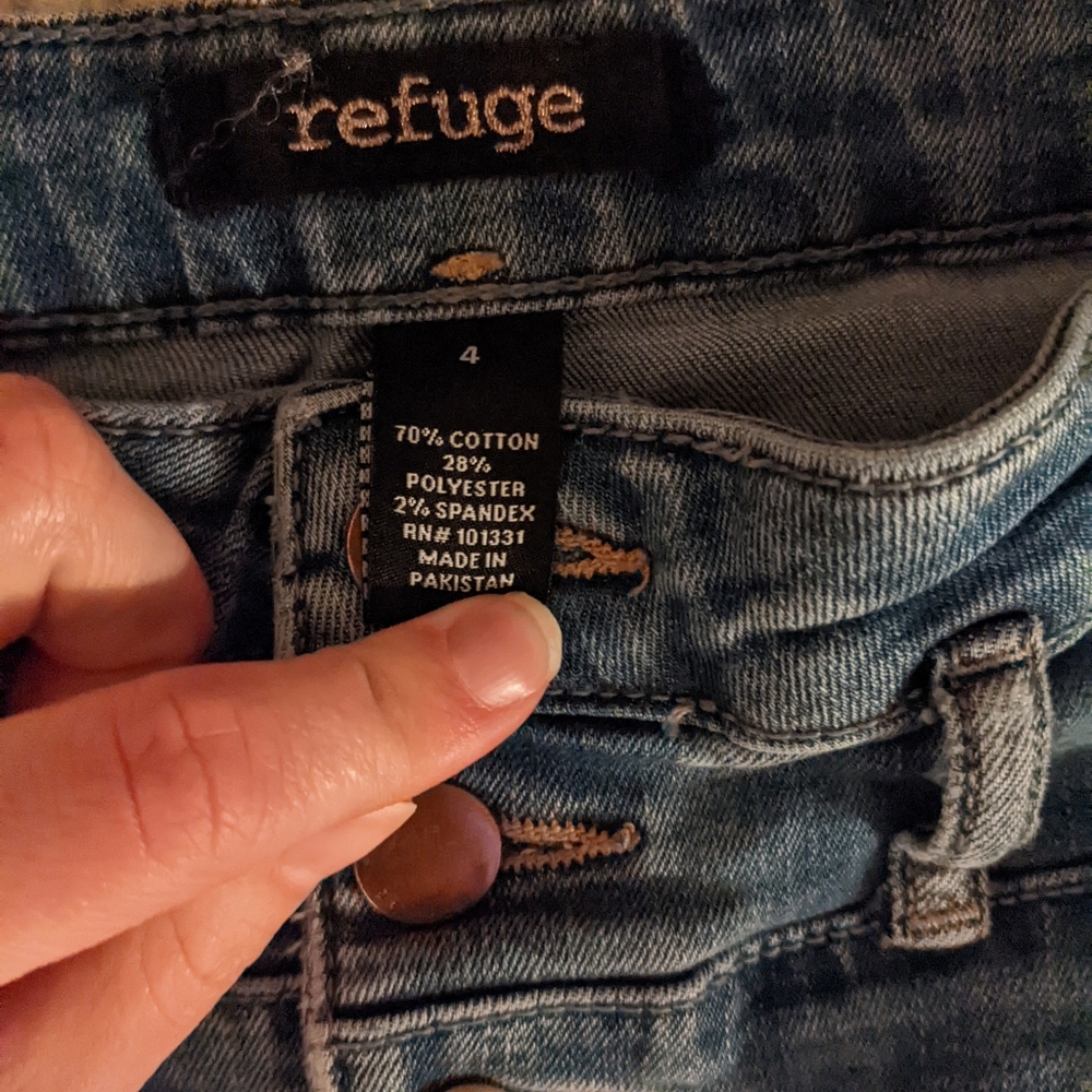 Refuge high waisted skinny jeans